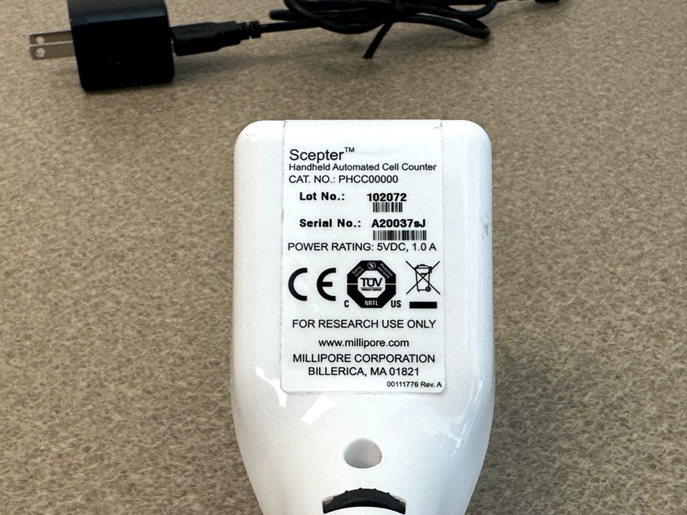 Millipore Scepter PHCC00000 Handheld Automated Cell Counter