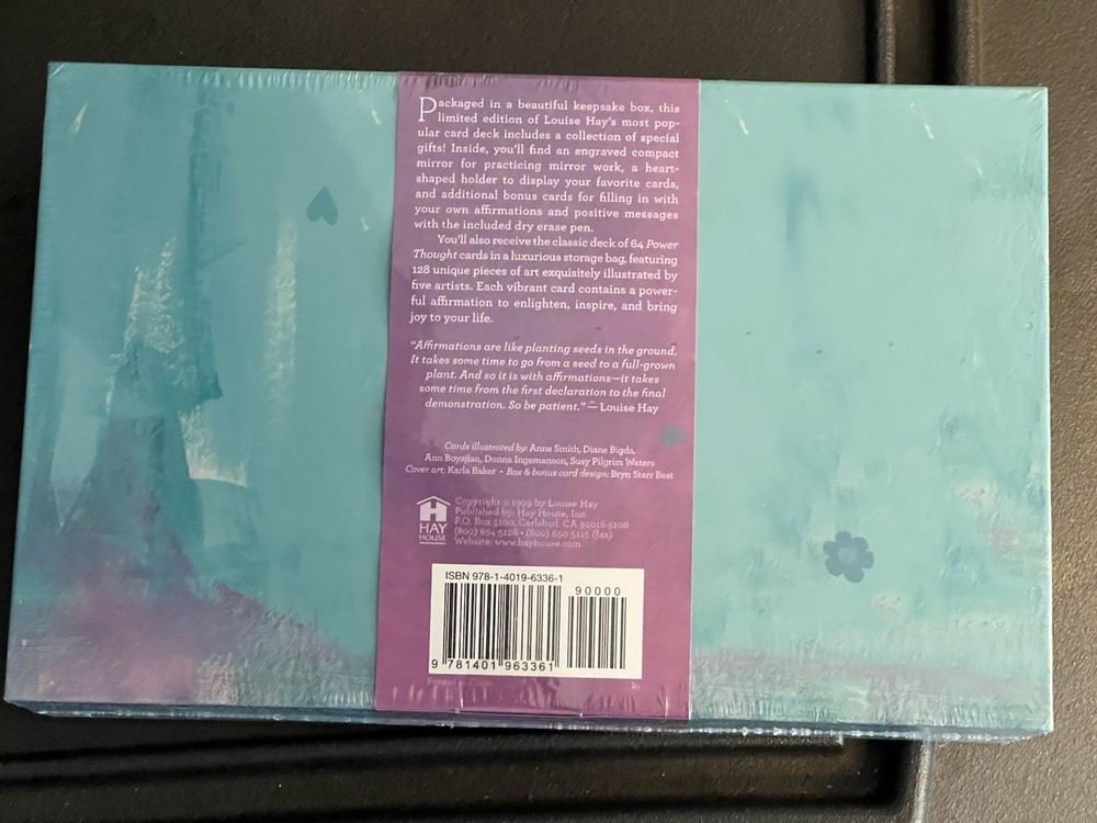 Power Thought Cards Keepsake Edition Louise Hay