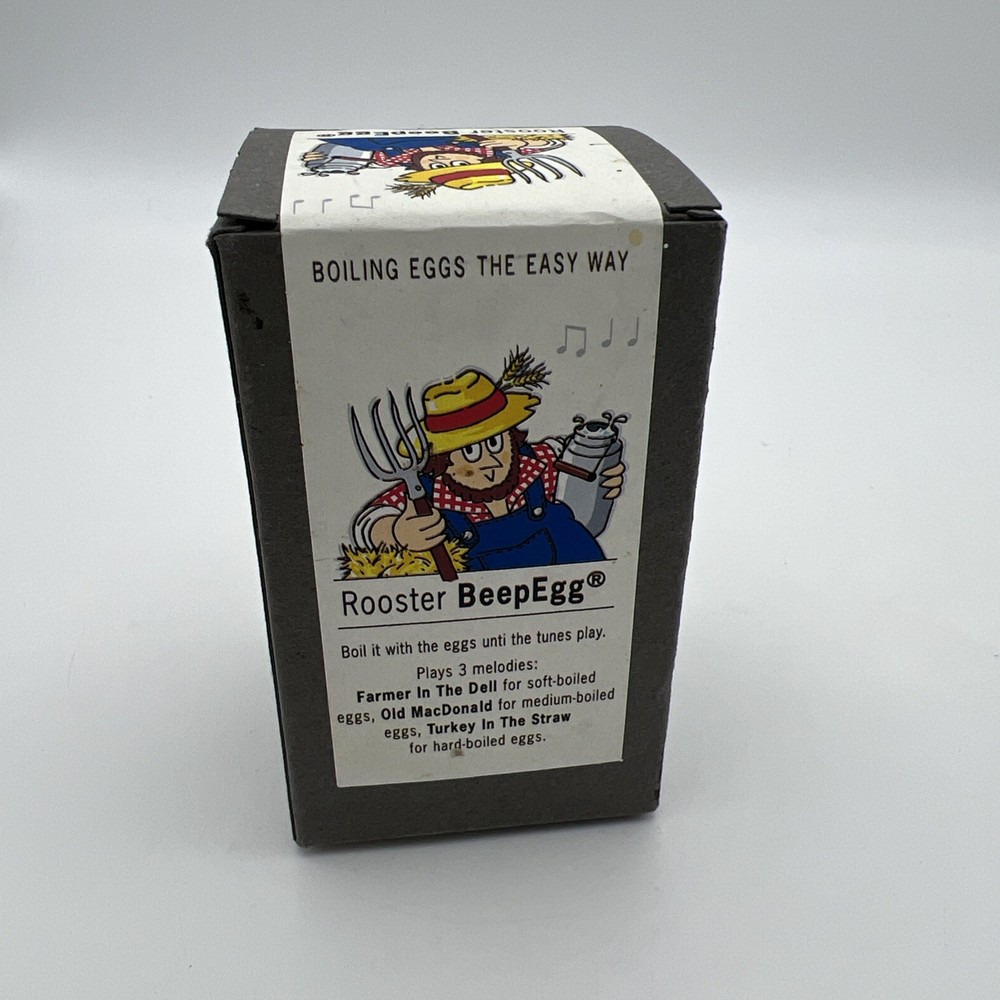 Brainstream PiepEi Edition Rooster Beepegg Boiled Eggs Timer Singing Floating