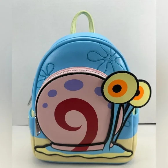 Loungefly Nickelodeon SpongeBob Squarepants Gary Cosplay Mini Backpack & Wallet