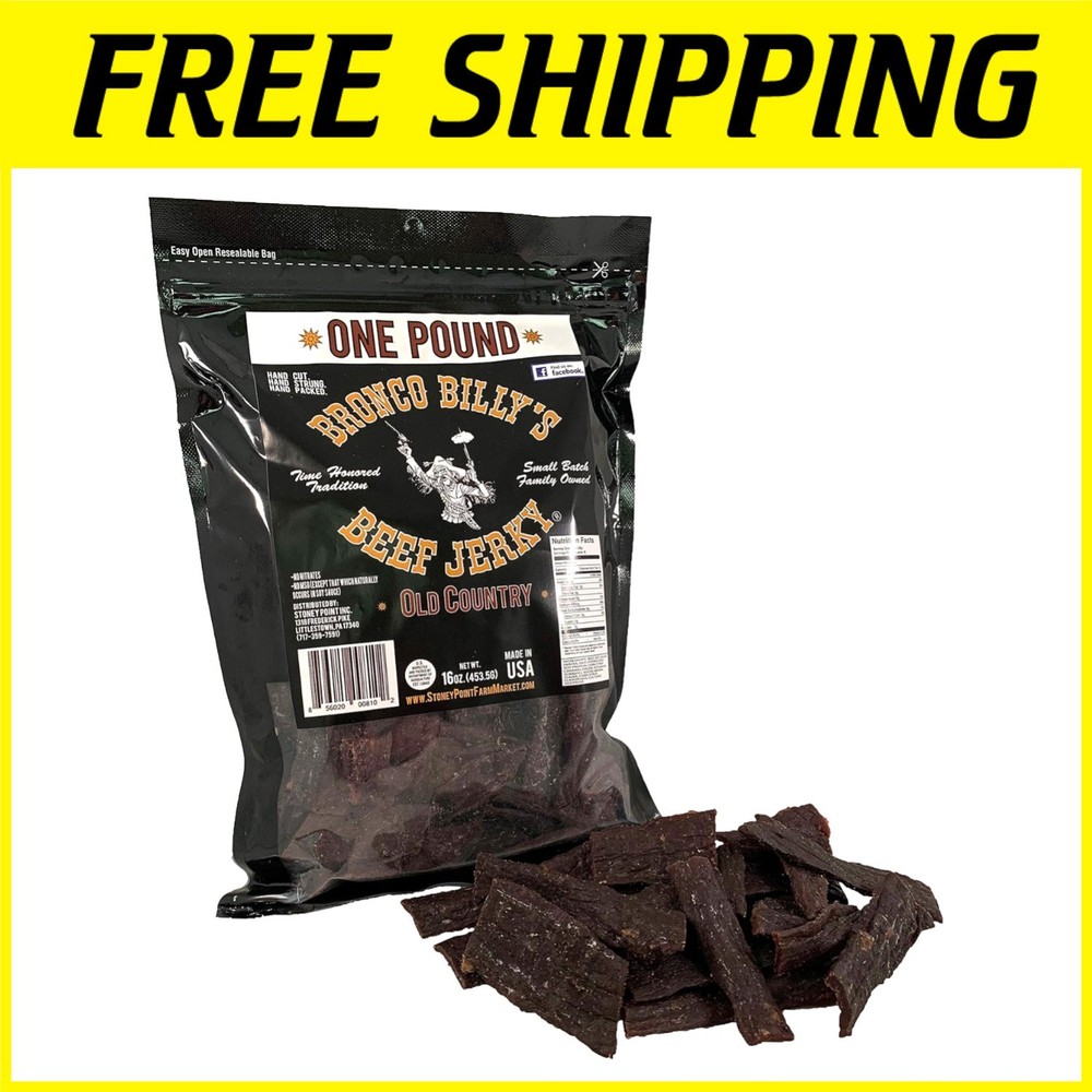 Authentic Old Fashioned Style Jerky 16oz Resealable Bag