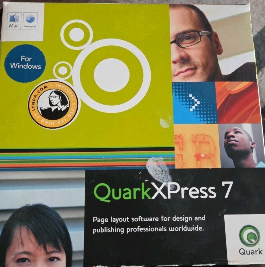 Quark XPress 7 Installation Software Mac Windows W/ Serial  Version 7.01