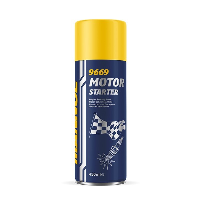 MANNOL 9669 ENGINE STARTER SPRAY STARTER DIESEL ENGINES PETROL 450mL