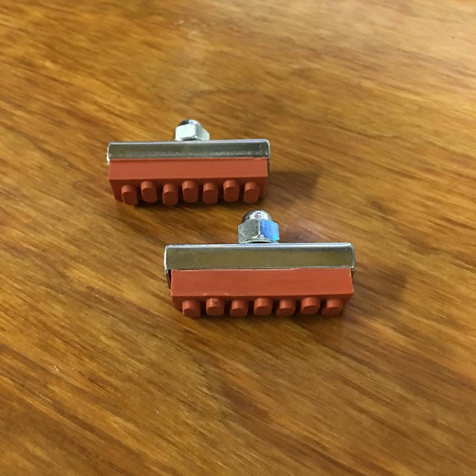 NEW BICYCLE BRAKE PADS FIT SCHWINN VARSITY STINGRAY KRATE & MANY OTHERS