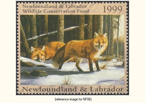D2K Canada(Newfoundland) 1999 $6 Habitat (red fox)