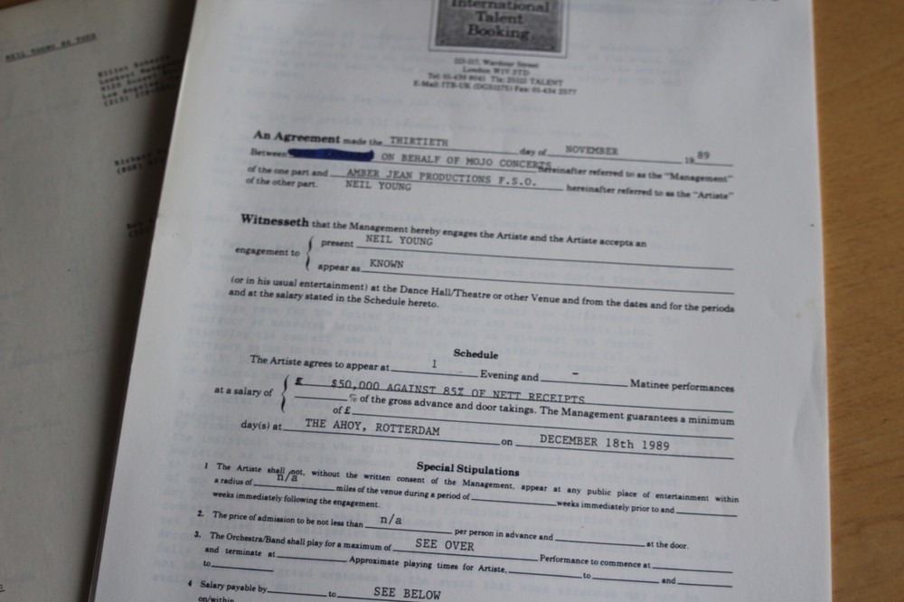 Neil Young - Dutch Concert Promoter Archives - 50+ pages