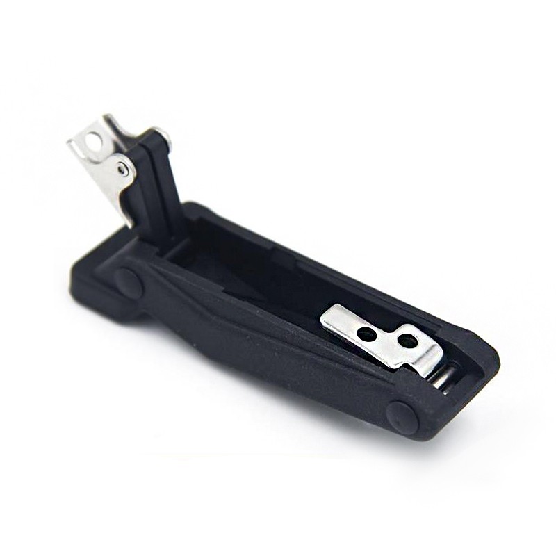 3.8" Flexible Door Latch Lock Replacement Soft Rubber Black Over-Center Tool