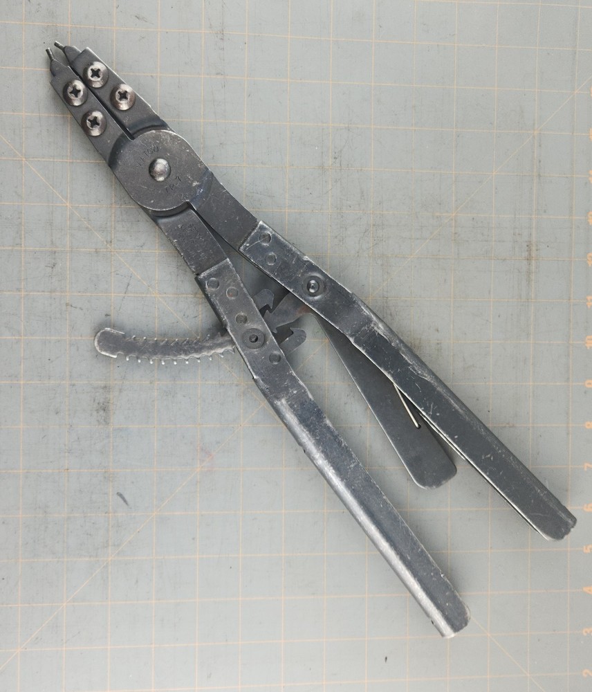 Matco Tools TP7 Large Heavy Duty Internal Snap Retaining Ring Pliers 16"