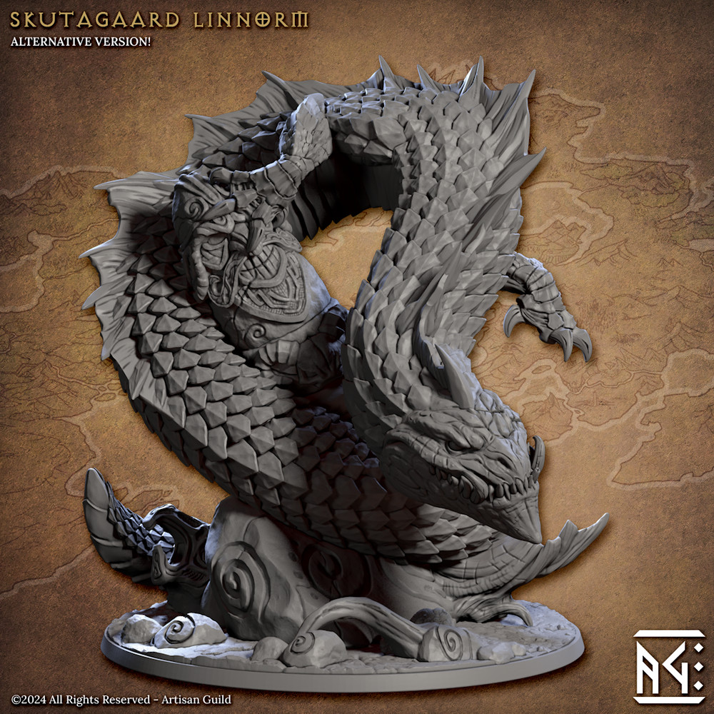 Skutagaard Linnorm | Artisan Guild Miniatures |