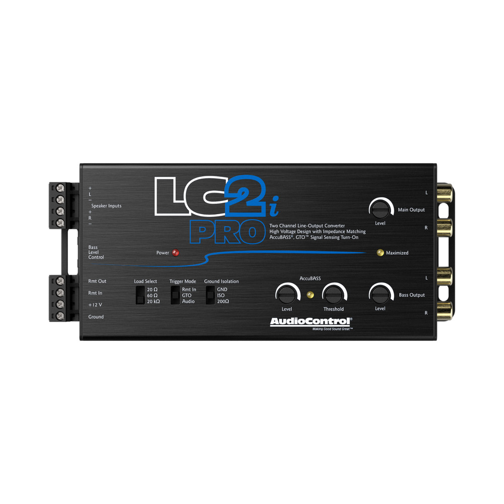 AudioControl LC2i PRO+LPHCH42 Amplifier Integration Solution for Dodge Jeep Ram