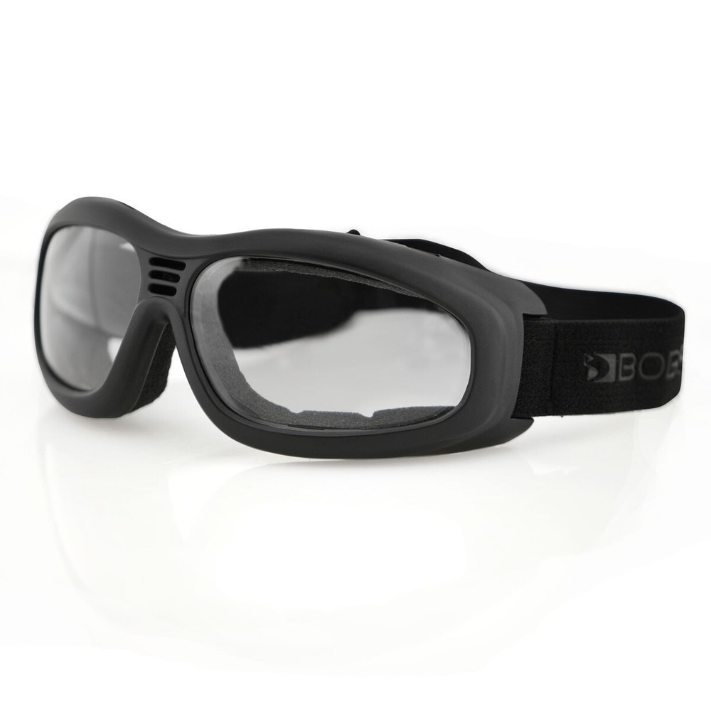 Bobster® Touring 2 Matte Black Frame Clear Lens