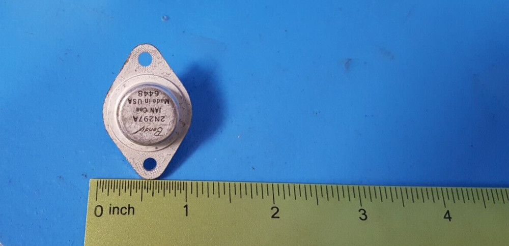 TRANSISTOR, JAN 2N297A, BENDIX