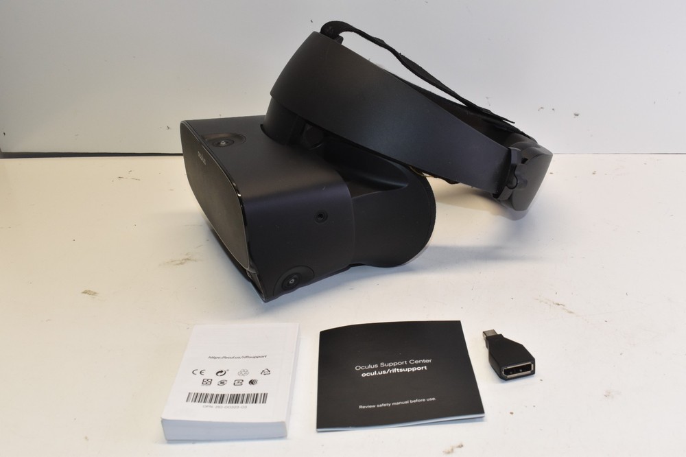 Oculus Rift S Replacement VR Headset ONLY With Manual- Untested- Sold As Is