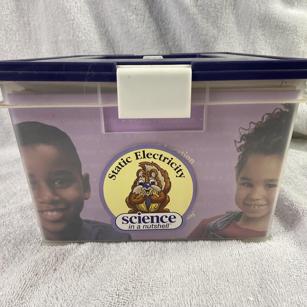 Delta Education Science In A Nutshell Charge It Static Electricity STEM Kit Comp