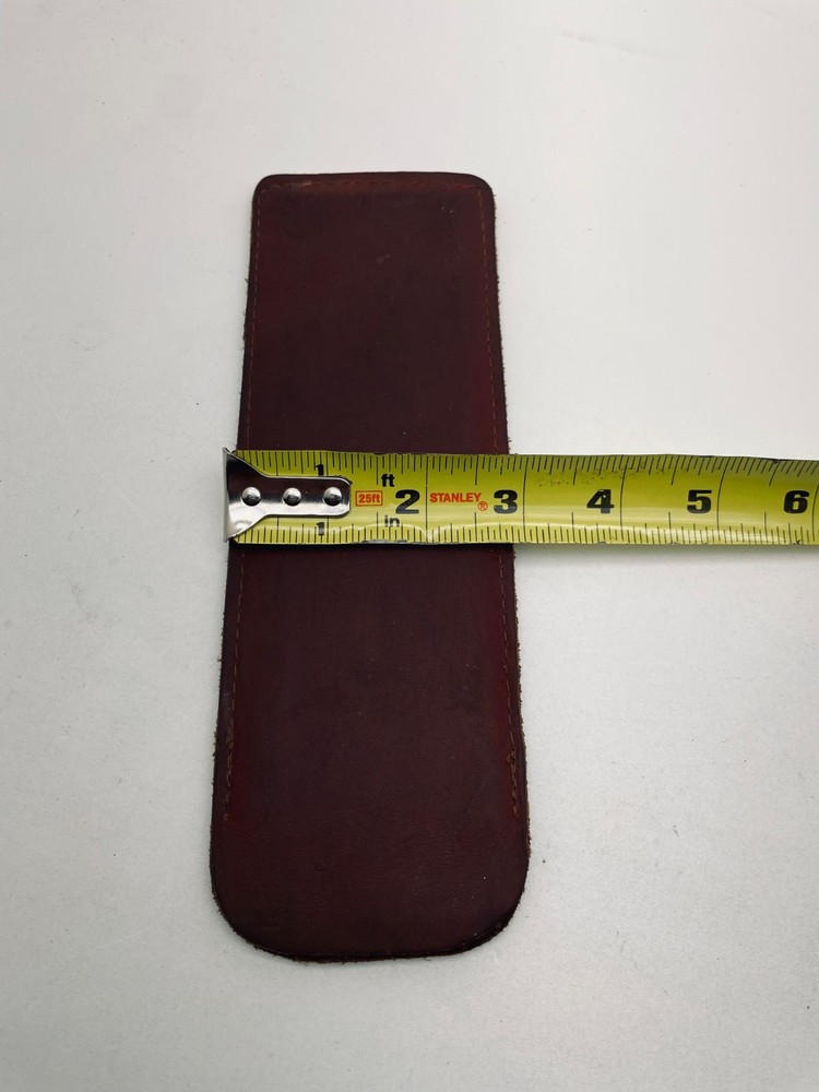 EZE LAP DIAMOND STONE SHARPENING STONE LEATHER SHEATH