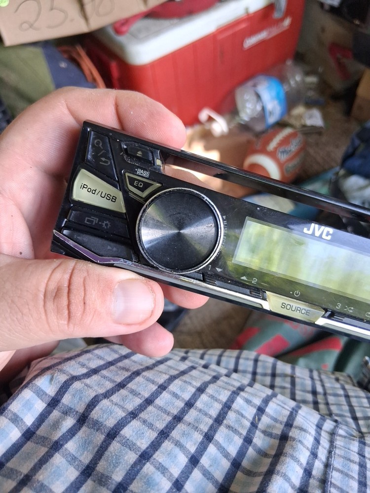 JVC KD-R775S Faceplate