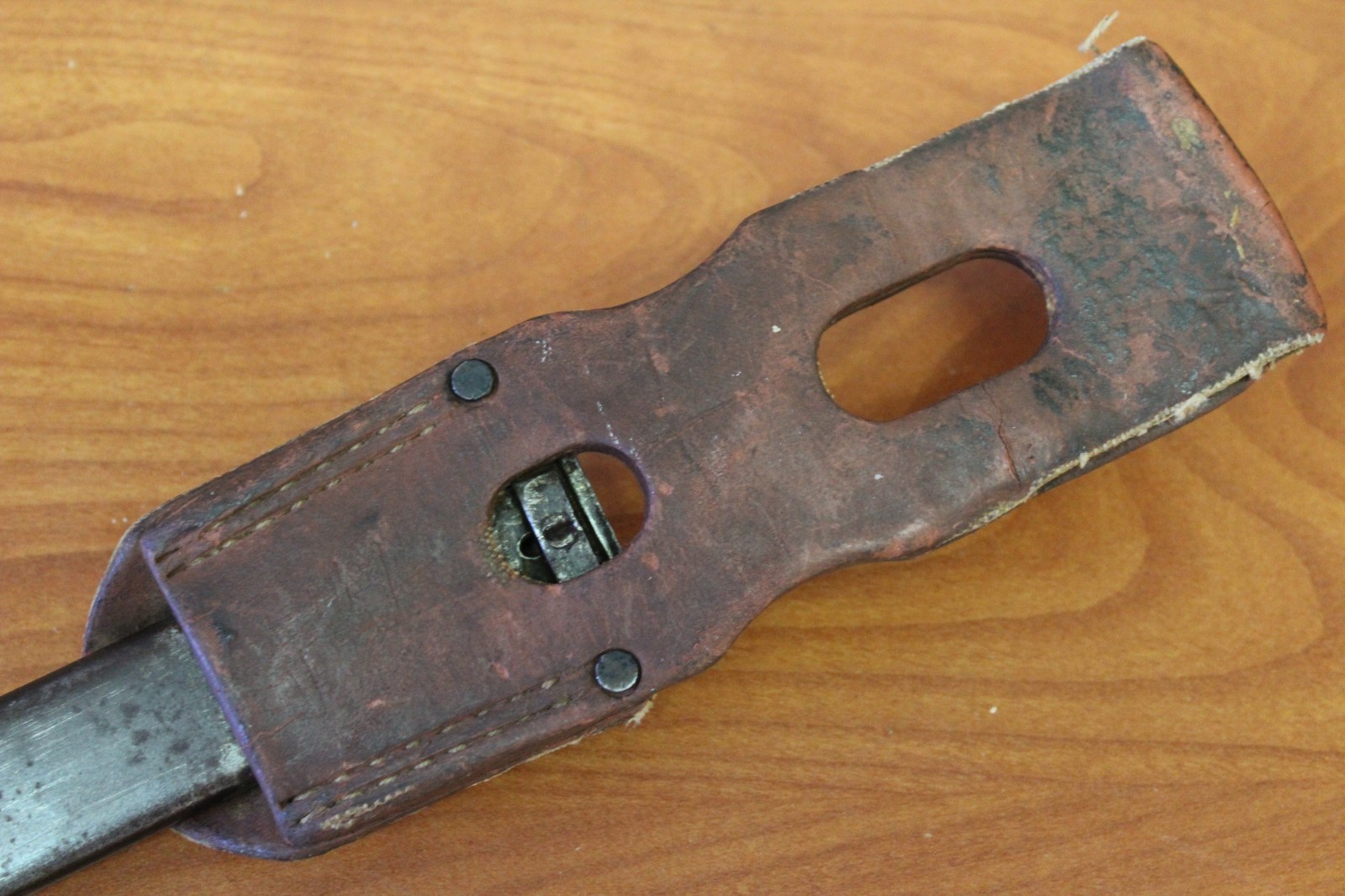 WWII Japanese Arisaka Type 30 Bayonet w/ Scabbard & Frog Kokura