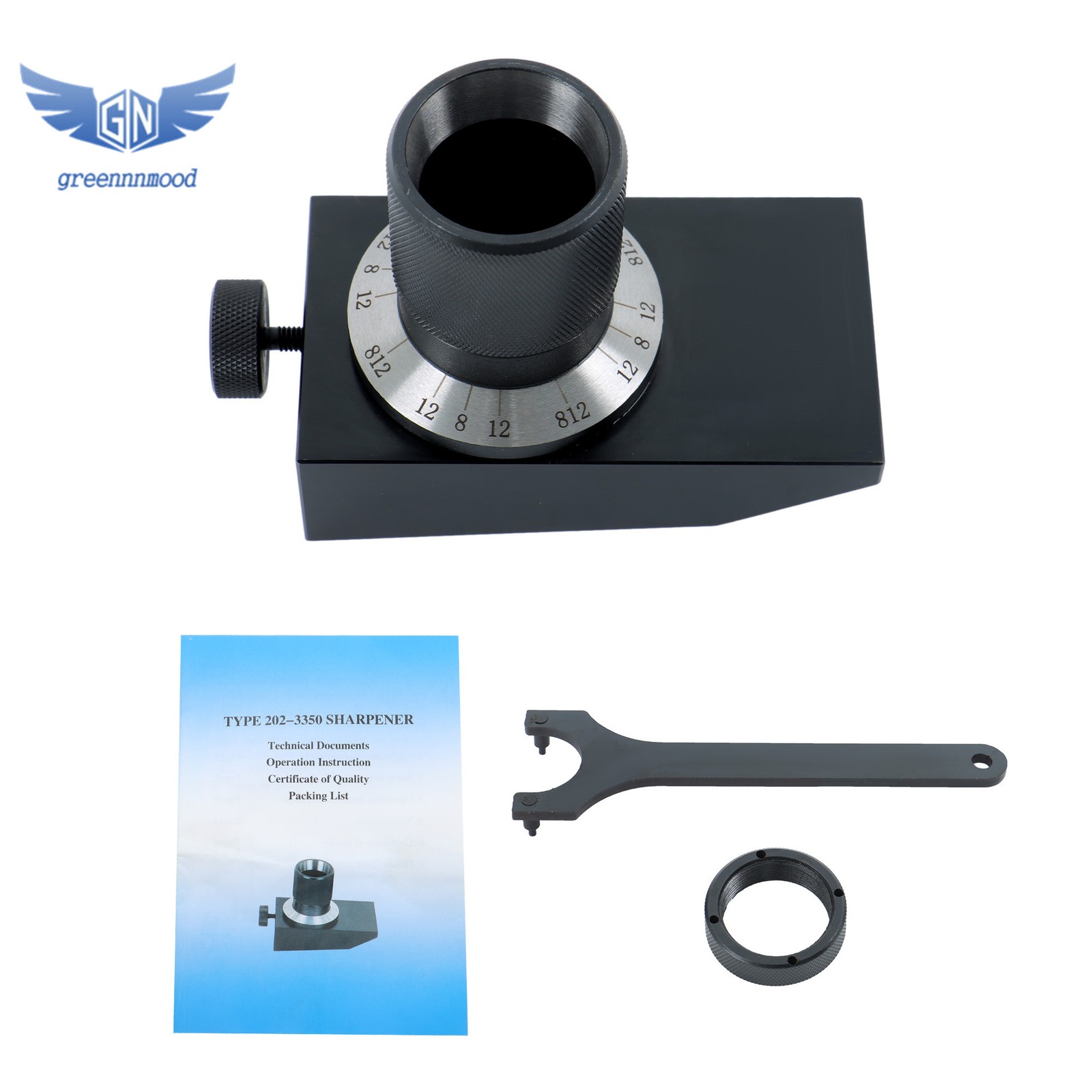 Heavy Duty 5c Collet Angle End Mill Grinding Grind Fixture Sharpener Milling