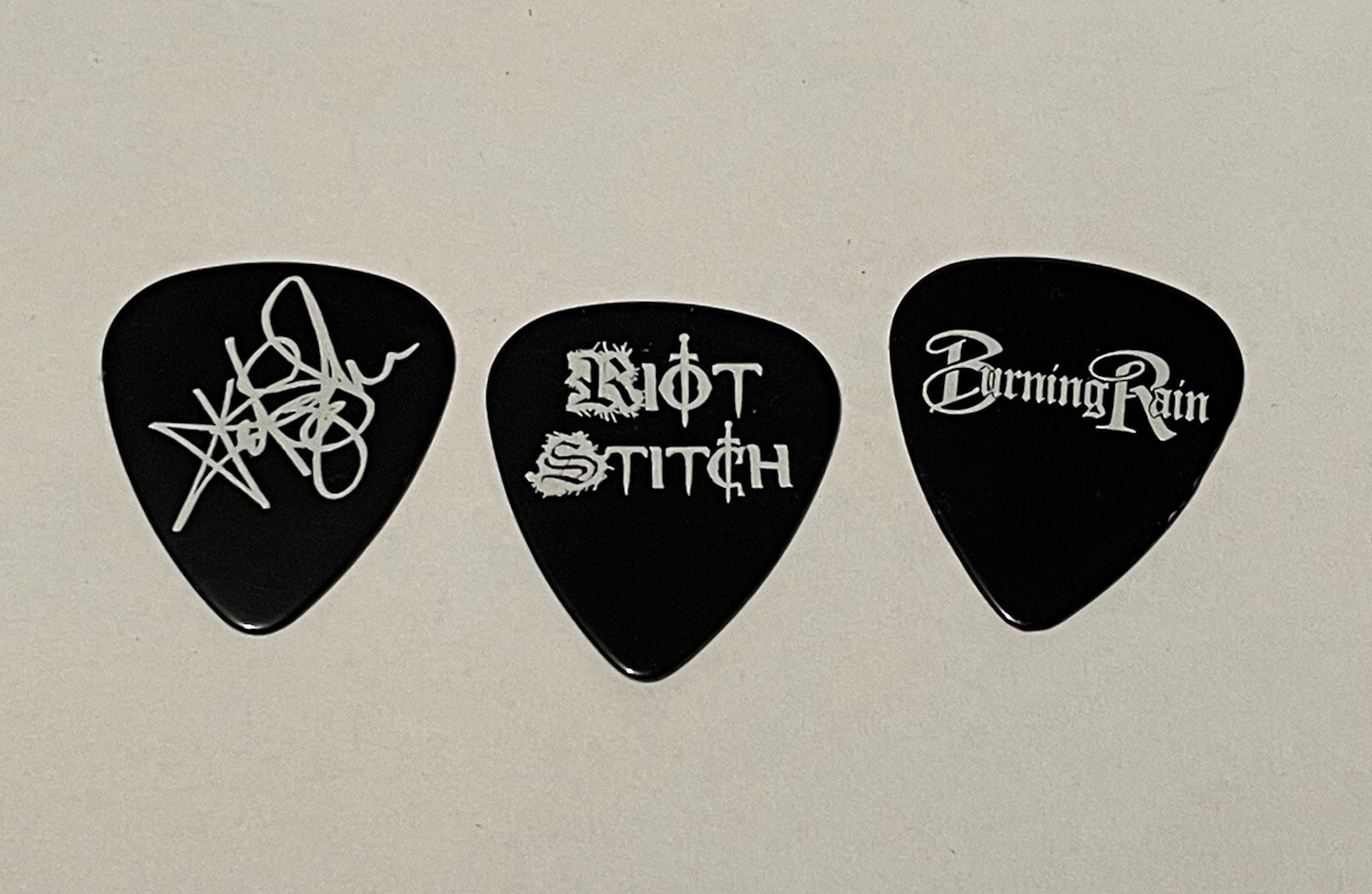 Guitar picks, Custom With Your Bands Name, Applied ( 12 Count ) FREE SHIPPING!