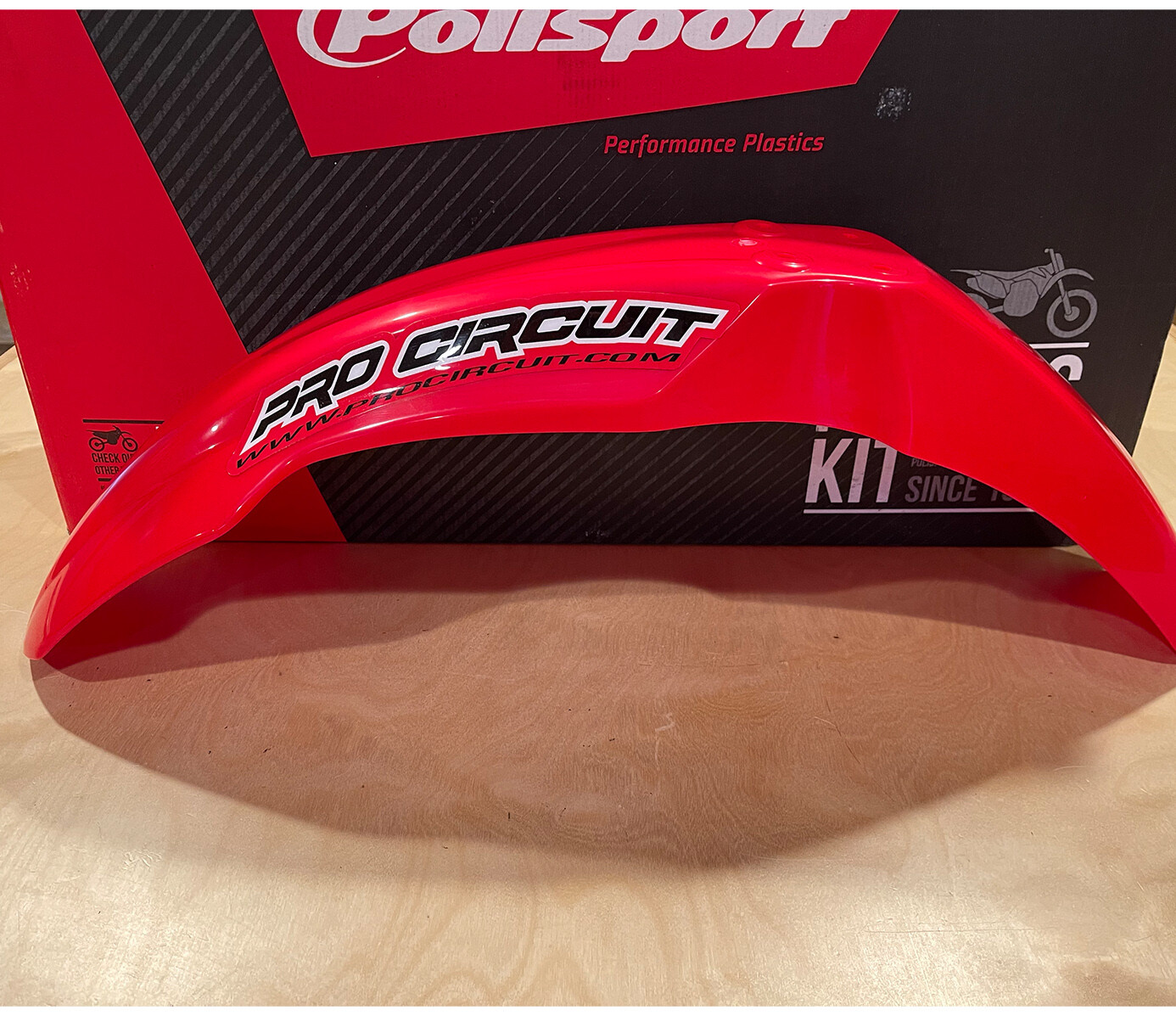 PRO CIRCUIT FACTORY FRONT FENDER DECAL GRAPHICS STICKERS SX MX 125/250/350/450