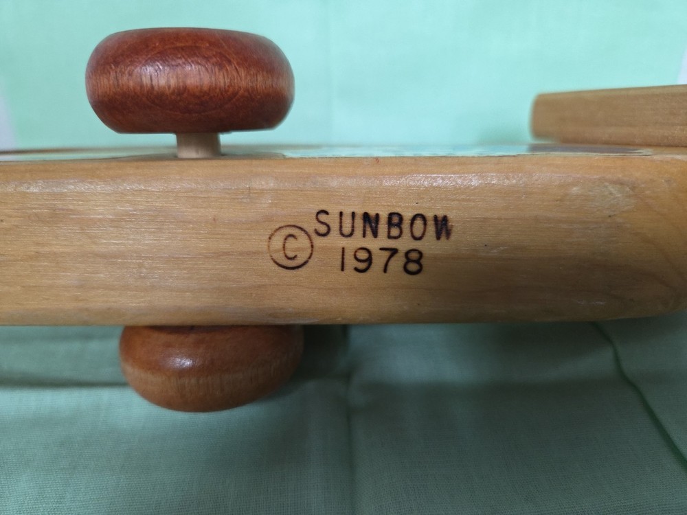 Sunbow 1078 BiG HU-E Wooden Helicopter EUC