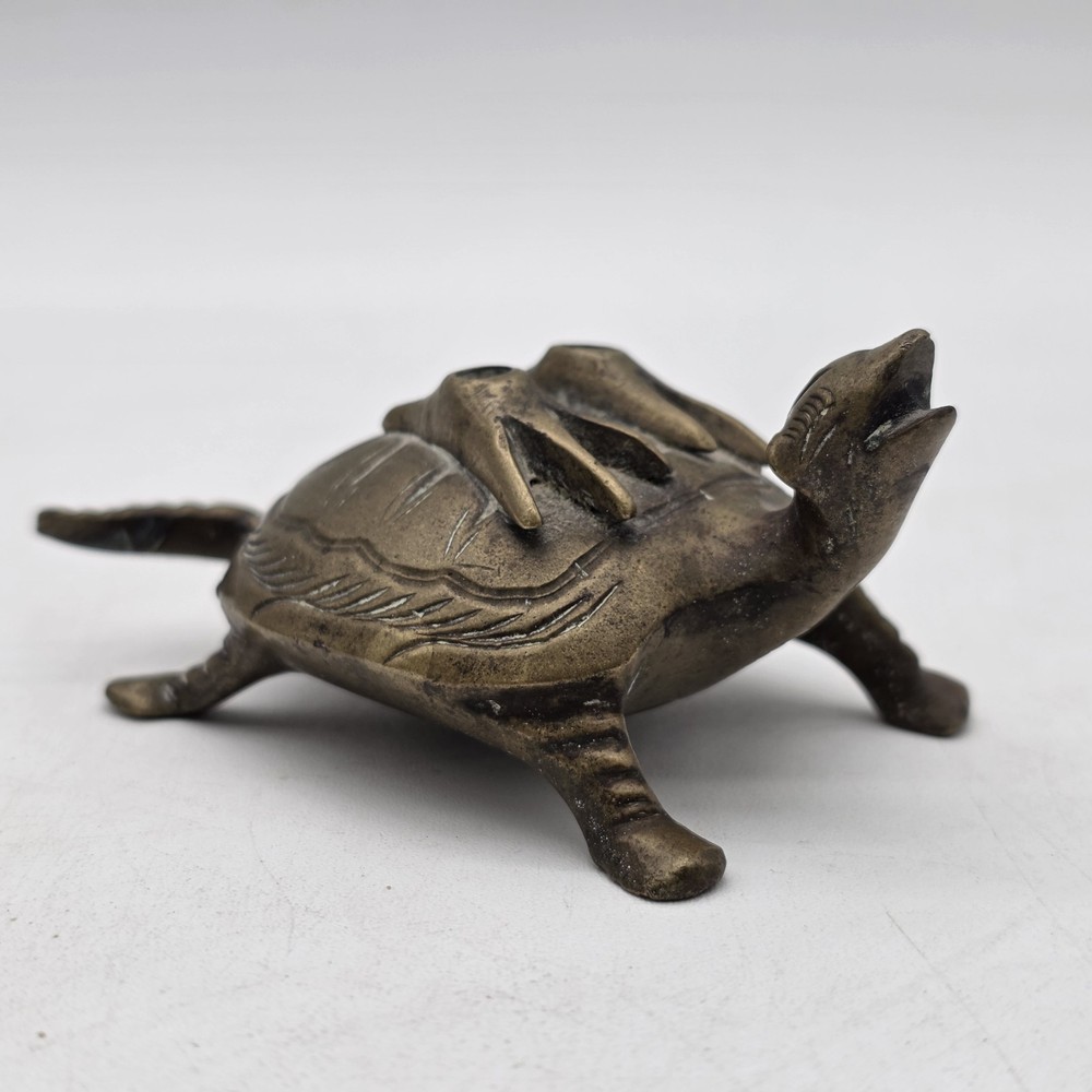 Vintage Bronze / Brass Turtle 3"