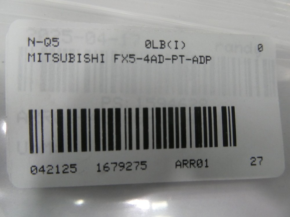 Mitsubishi FX5-4AD-PT-ADP Temperature Module