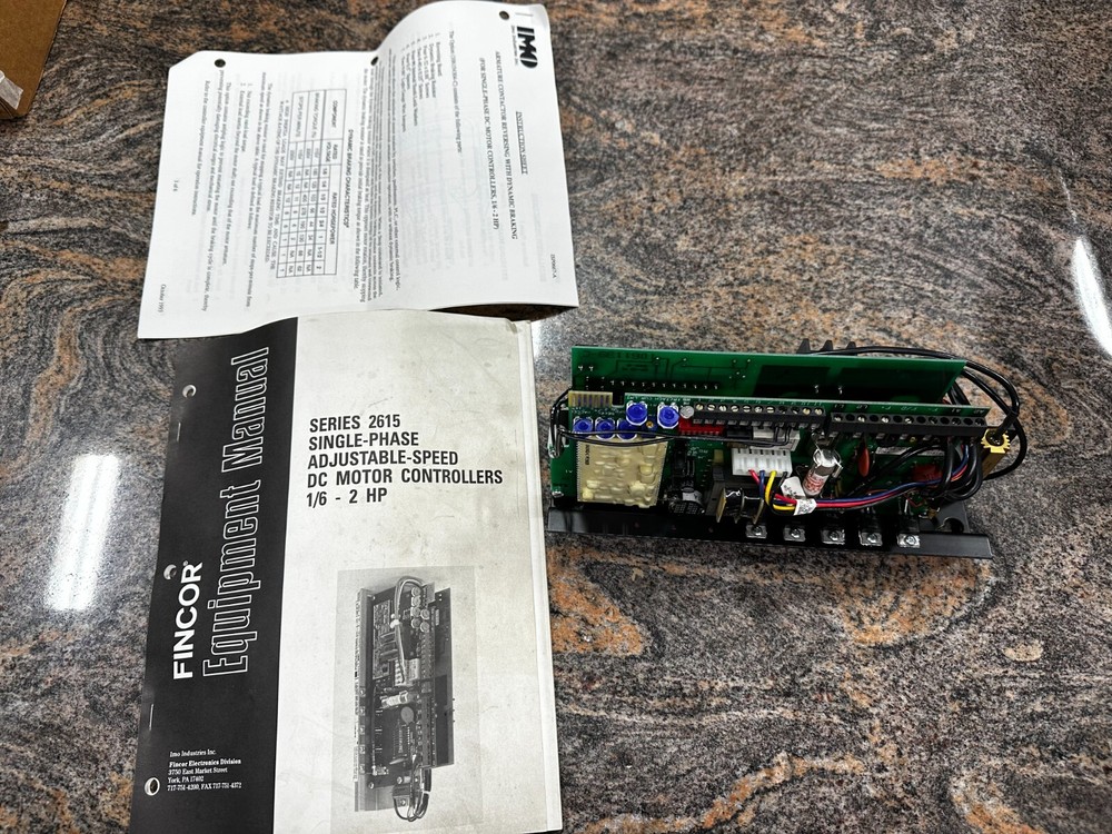 Fincor DC Motor Control 2615A
