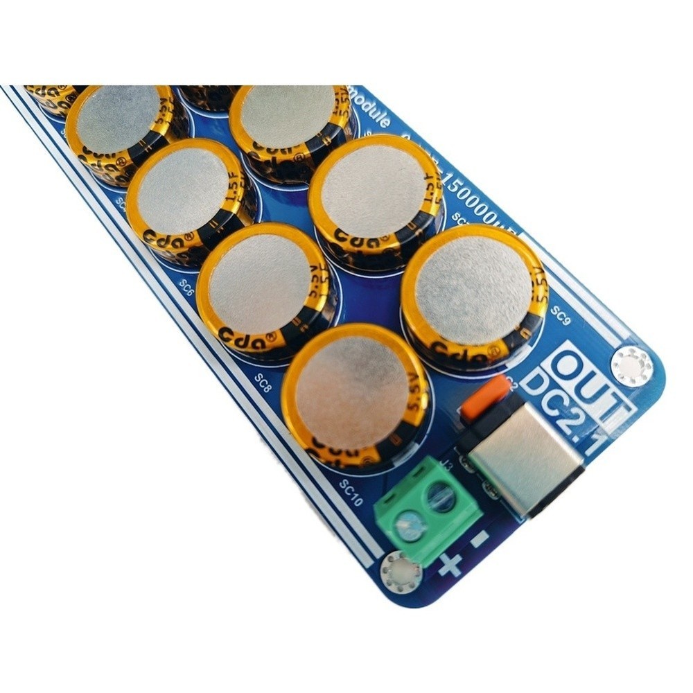 Supercapacitor Module Transient Suppression Plug-and-play INPUT OUTPUT Terminals