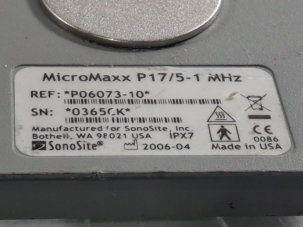 Sonosite MicroMaxx P17/5-1 MHz Transducer