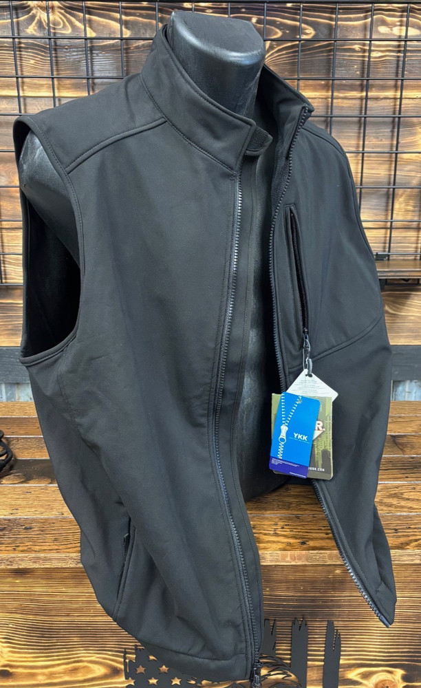 Condor Core Soft Shell Vest Black Multiple Sizes 10616-002