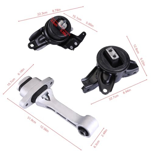 Engine Motor Mount Front Right Left 3pcs for 2011 2012 2013 2014 2015 for Kia