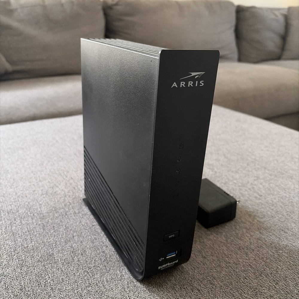 ARRIS ‎SBG7600AC2-RB Cable Modem Plus - Black
