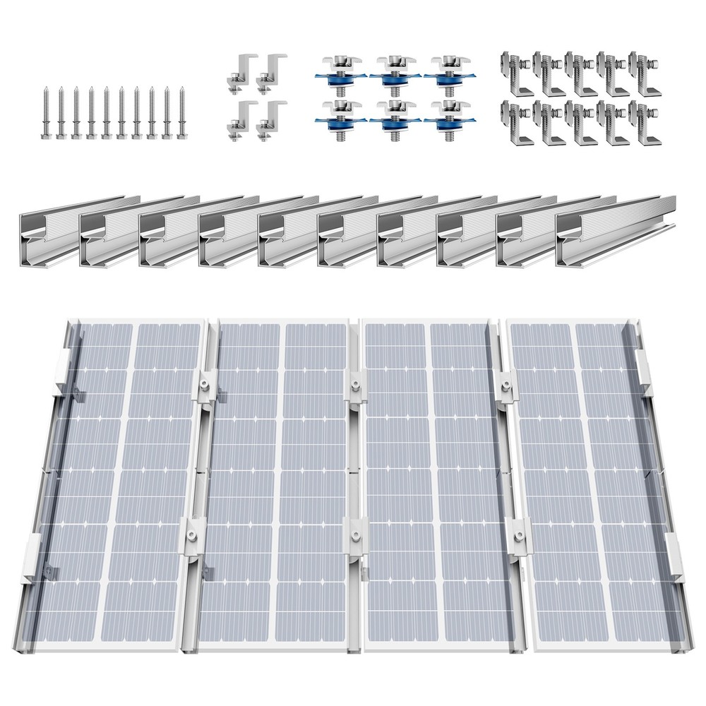Uimoso Solar Panel Mounting Brackets Solar Panel Mounting Kit for Various Roofs