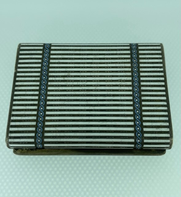 19th Century Austrian enamel cigarette case