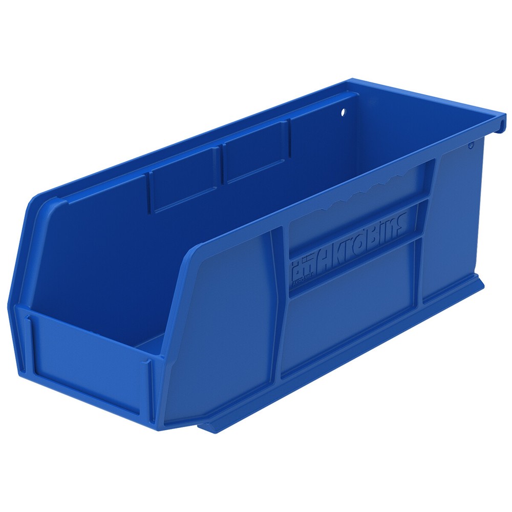 (12 Pack) 30224 AkroBins 11" x 4" x 4" Plastic Stackable Storage Container