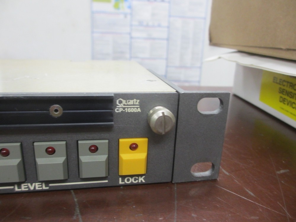 Evertz CP-1600A Quartz Pushbutton Control Panel