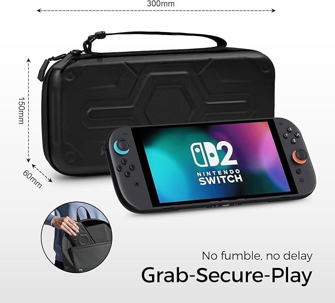 AKNES Switch 2 Carrying Case Bundle Kit - 20 PCS