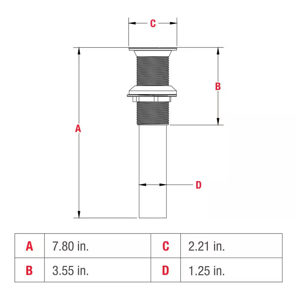 Designline Chrome-Plated Brass Grid Drain without Overflow