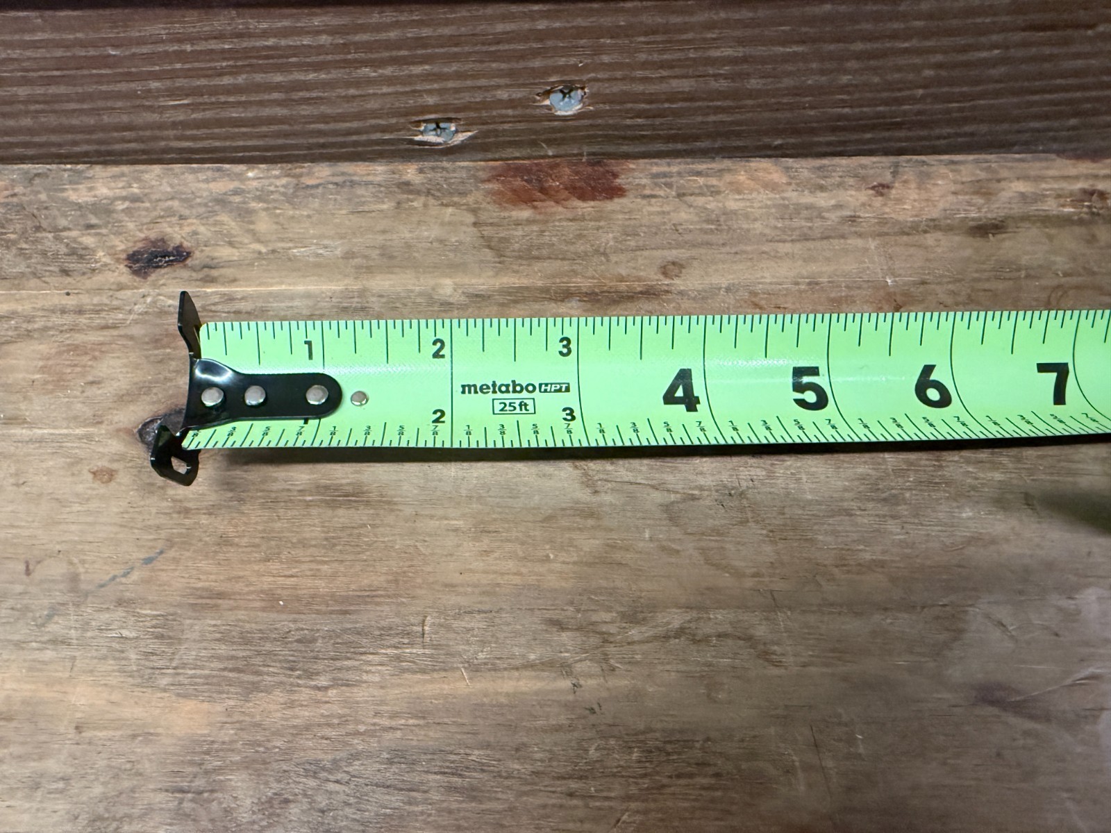 Metabo HPT 25' TruRange Tape Measure 2 Sided Print 17' Reach (Qty)