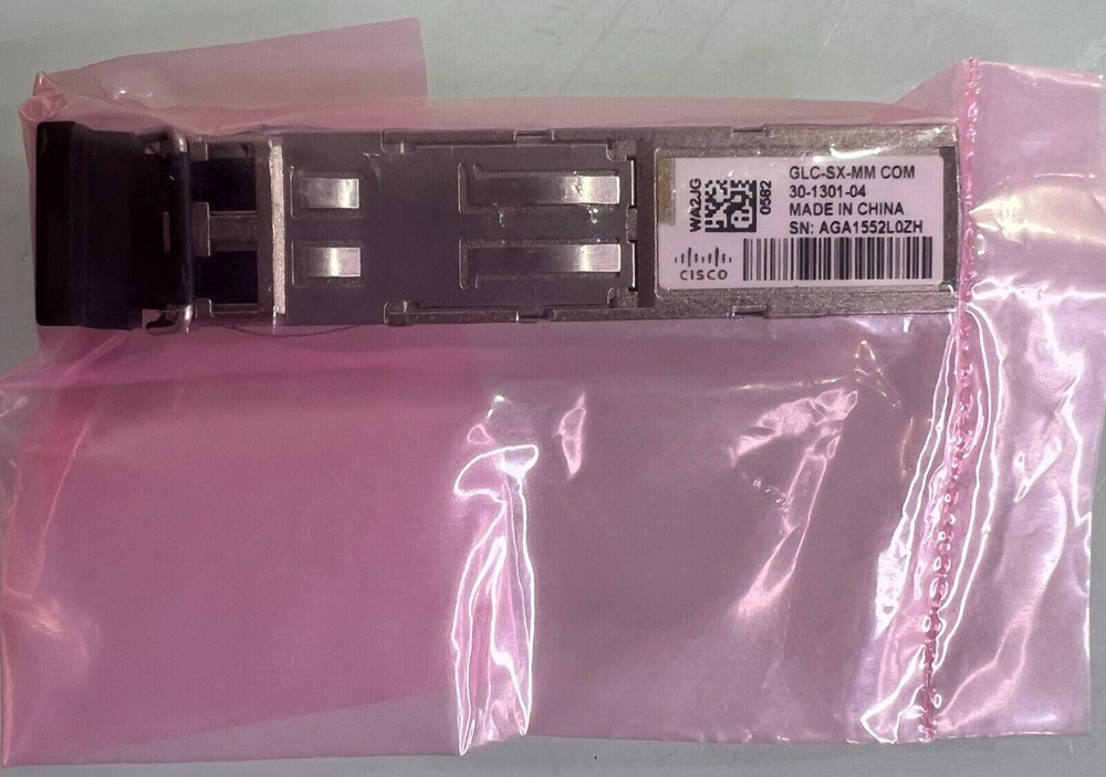 Cisco GLC-SX-MM Com Transceiver (Factory Sealed)