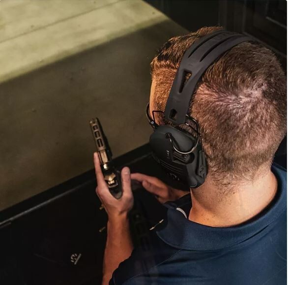 Walker's Razor Quad Bluetooth Tacti-Grip Slim Digital Muff Ear Protection | NEW