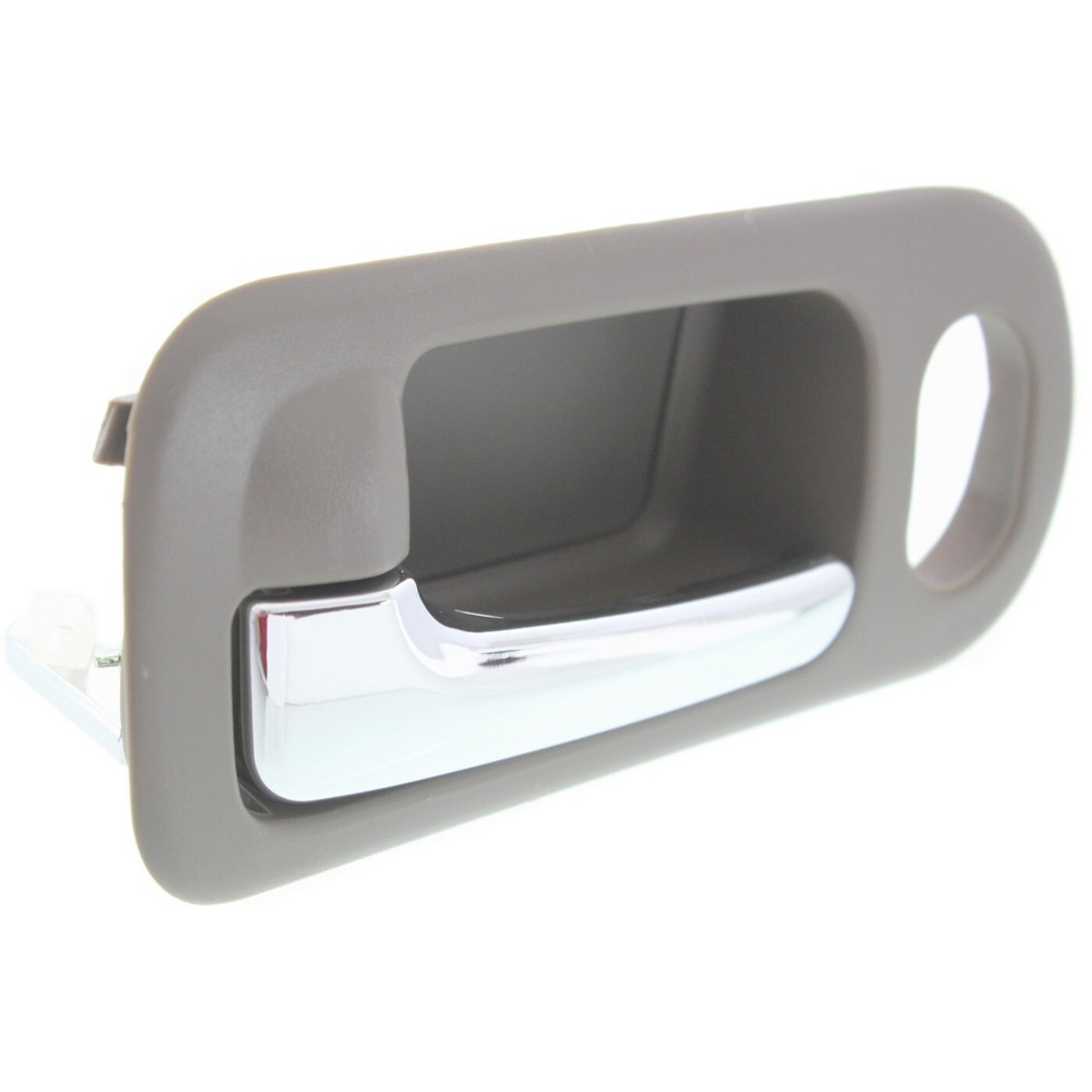 Power Lock Front Chrome & Brown Inside Door Handle Driver Left LH for Civic