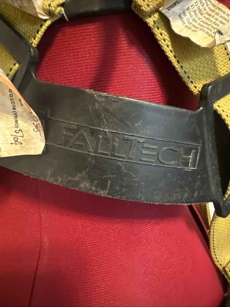 Falltech Full Body Fall Protection Harness 7035 Men Size Large