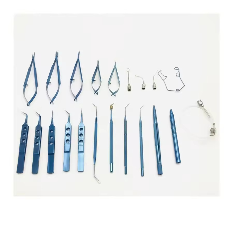 21pcs Micro Precision Instrument Set Titanium Alloy Reusable Kit