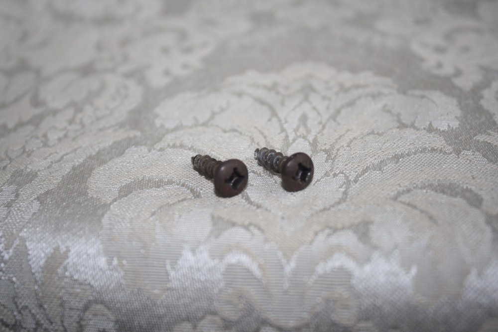 Vintage RECLAIMED Architectural Wrought CAST IRON Pull Ring Scroll DOOR KNOCKER