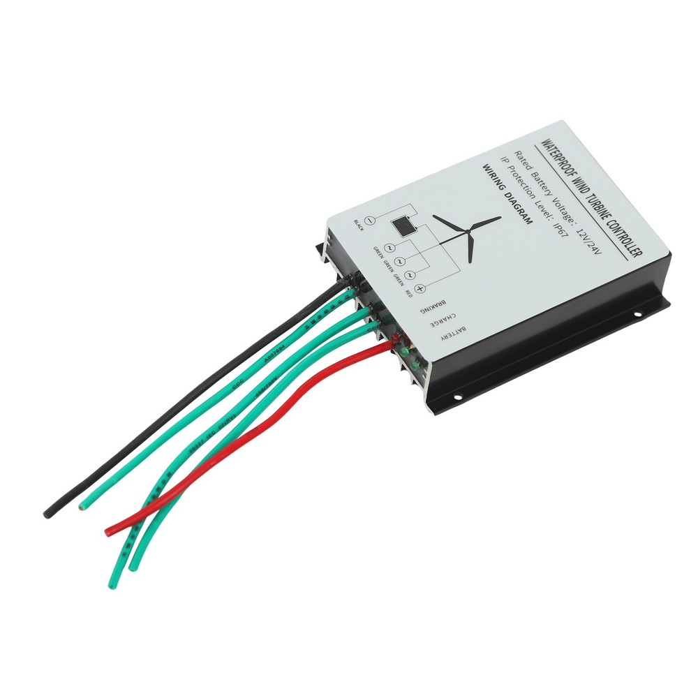 100W Vertical Wind Turbine Generator Kit for Low Wind Environments