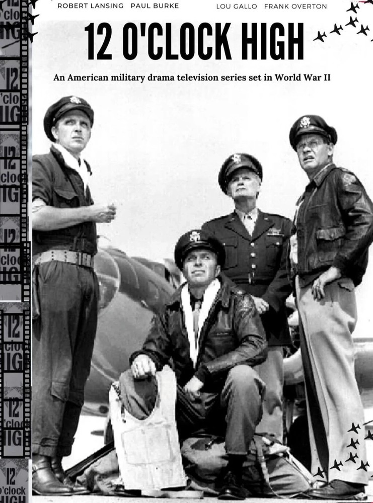 12 O'CLOCK HIGH / William D. Gordon 1966 TV Series Script, "Graveyard"
