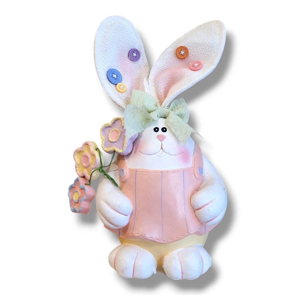 Easter Bunny Rabbit Spring 8" Resin Figurine