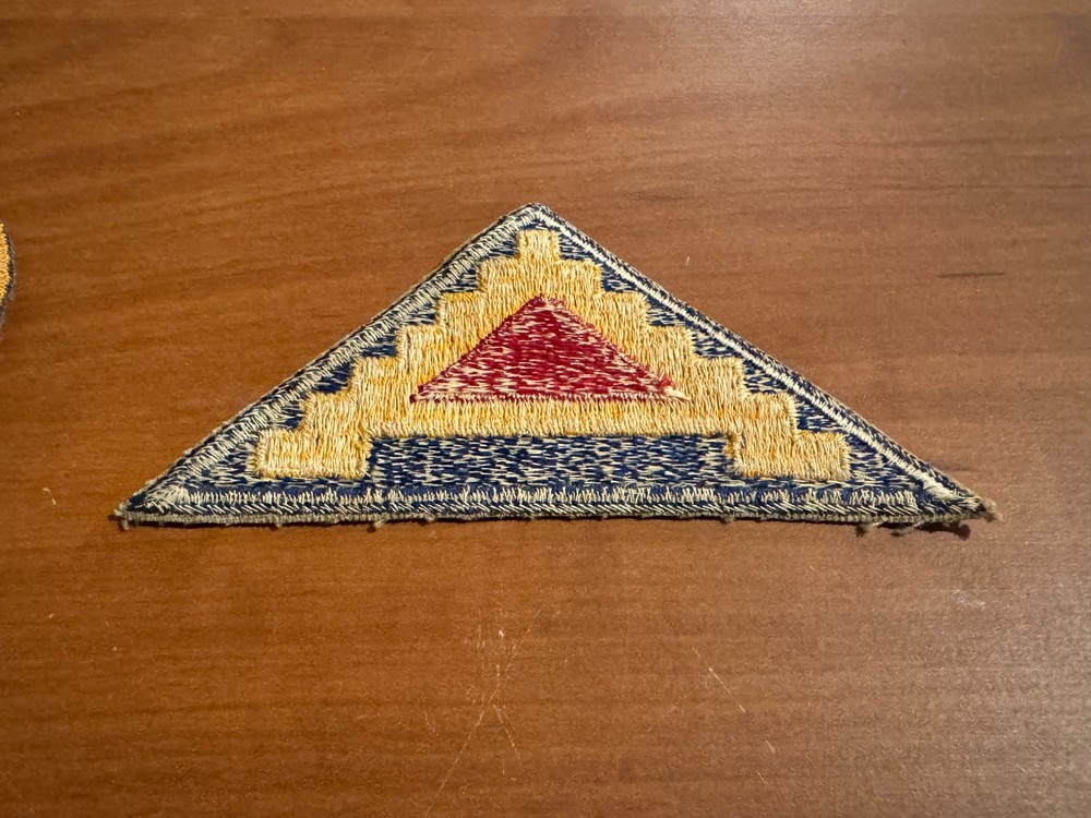 WWII US 7th Army “Pyramid of Power” Patch